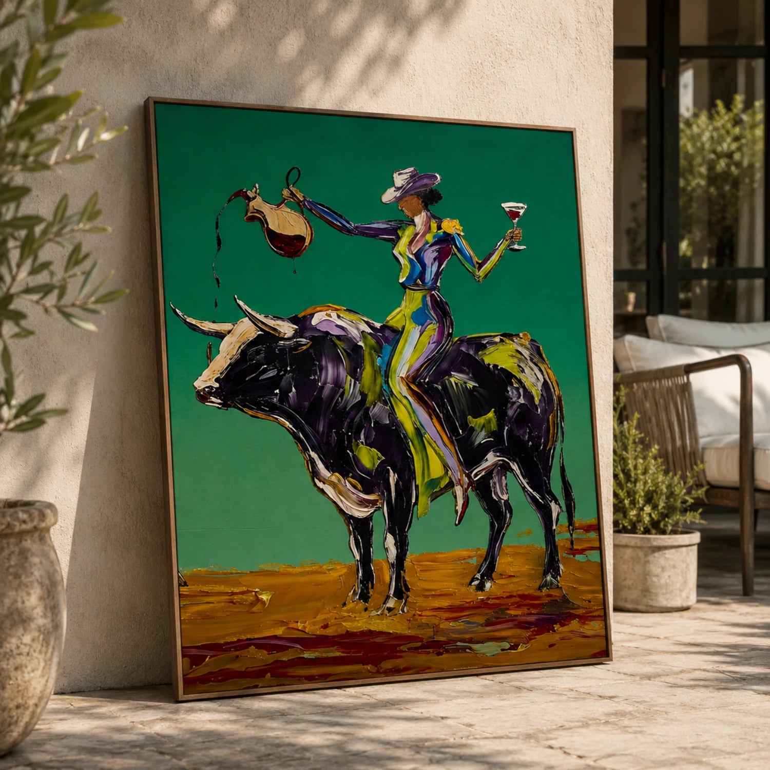 Wine Bull Cavalier