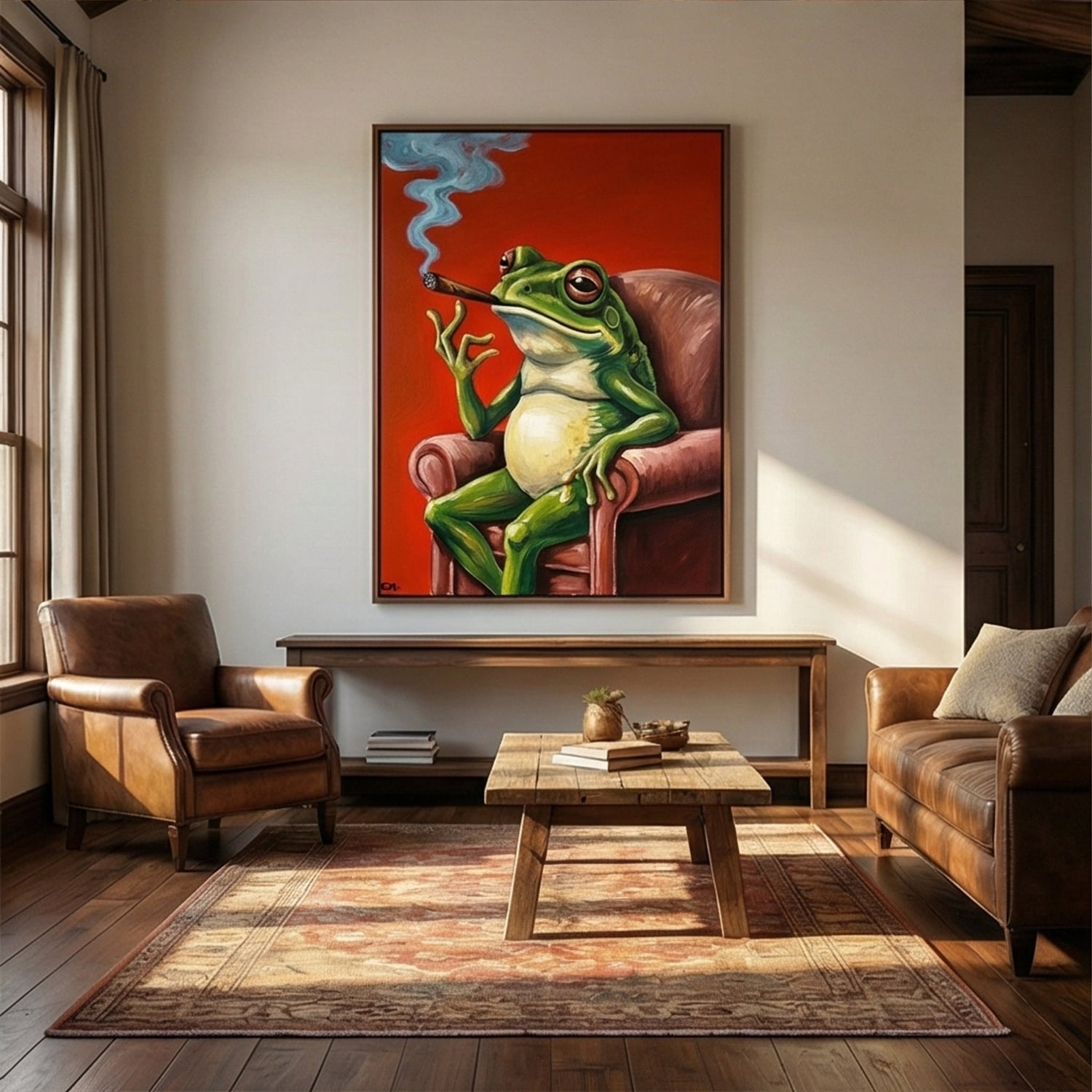 Cigar & Vibe frog