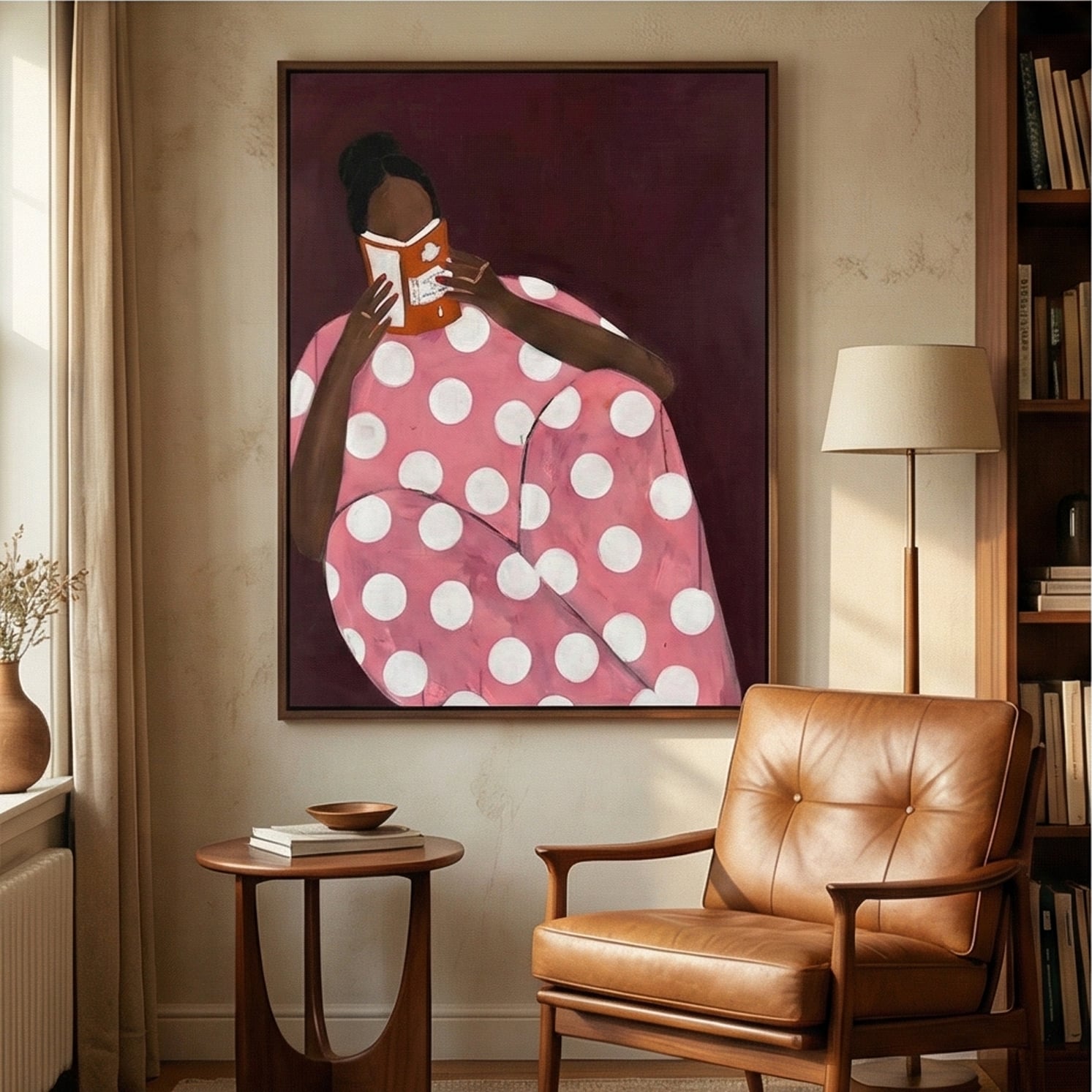 Cozy-Polka Dot Reader
