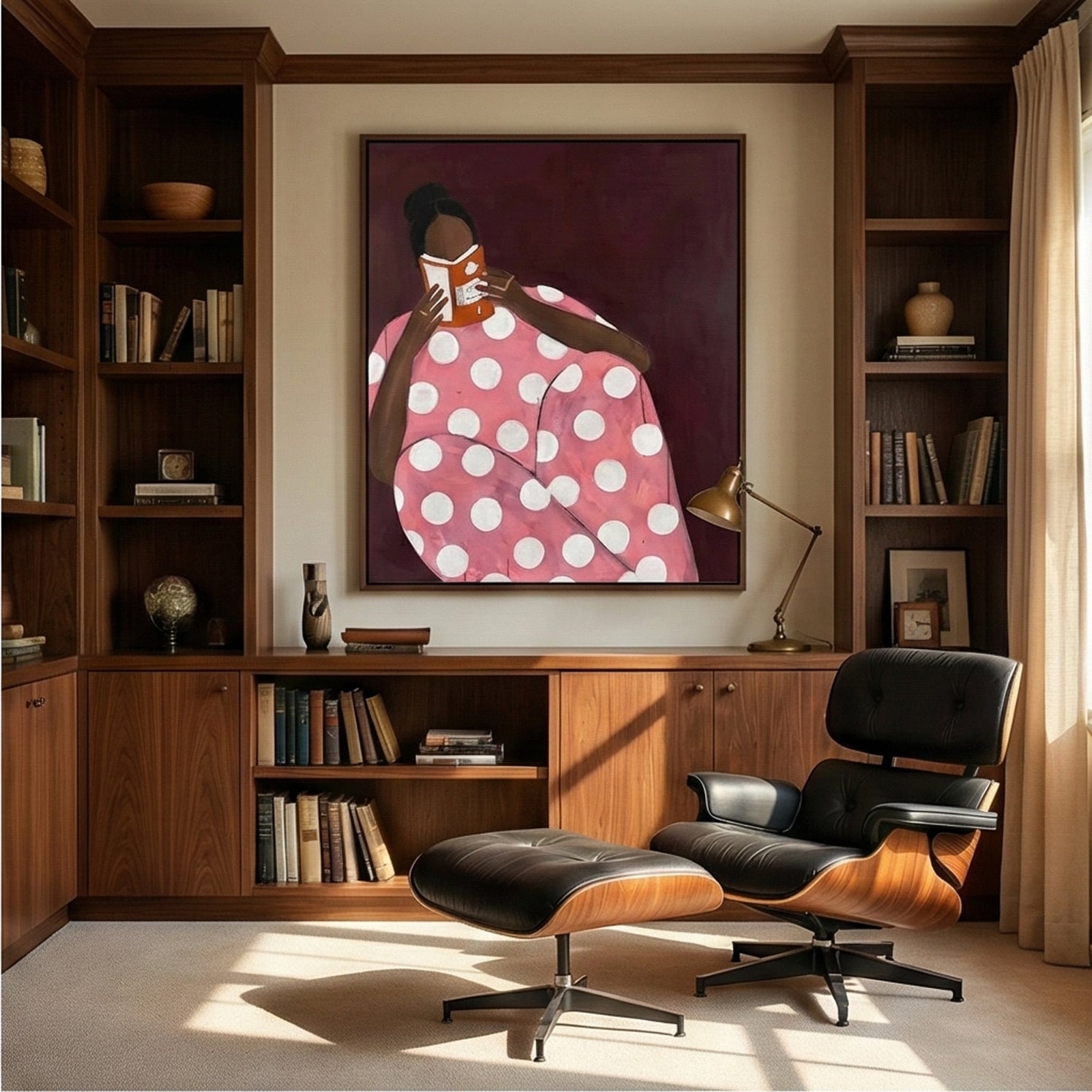 Cozy-Polka Dot Reader – 2