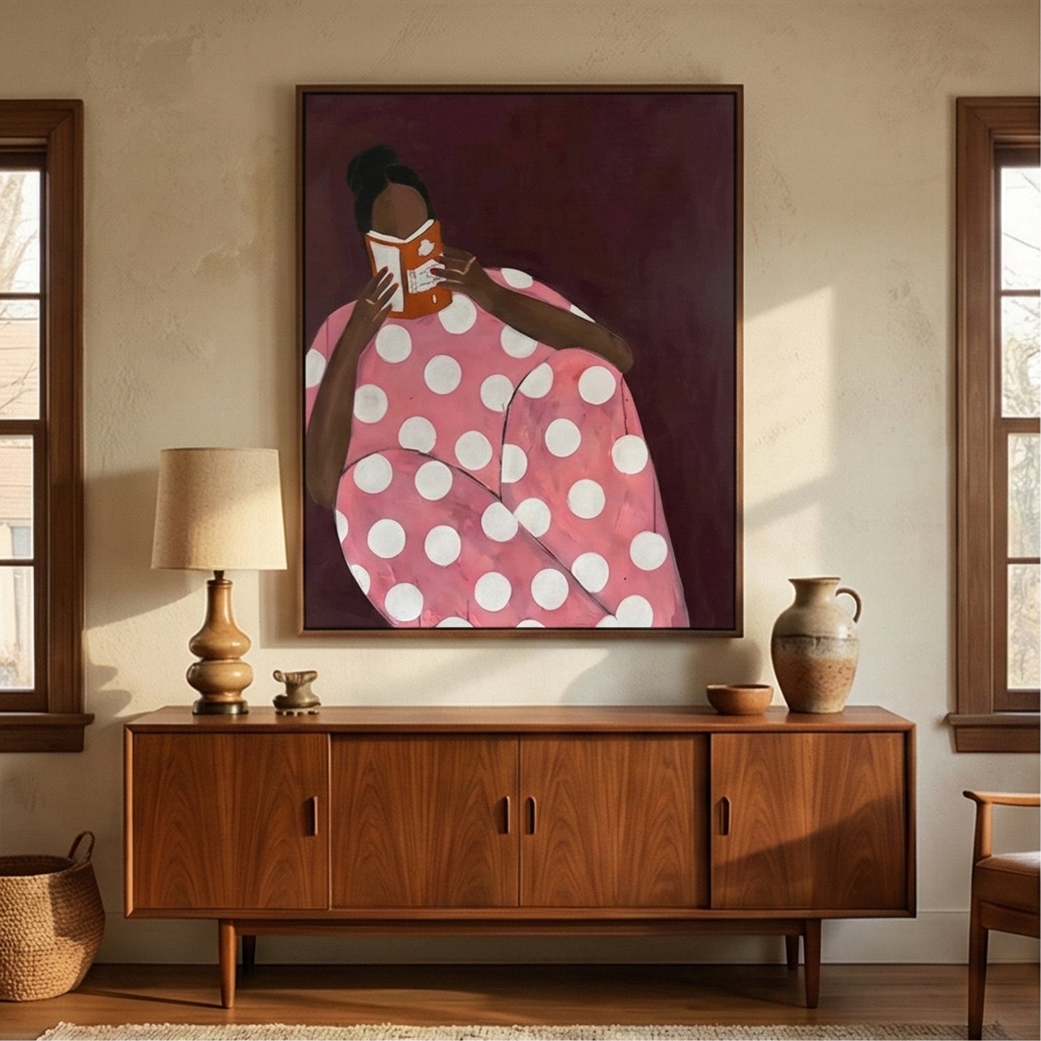 Cozy-Polka Dot Reader – 4