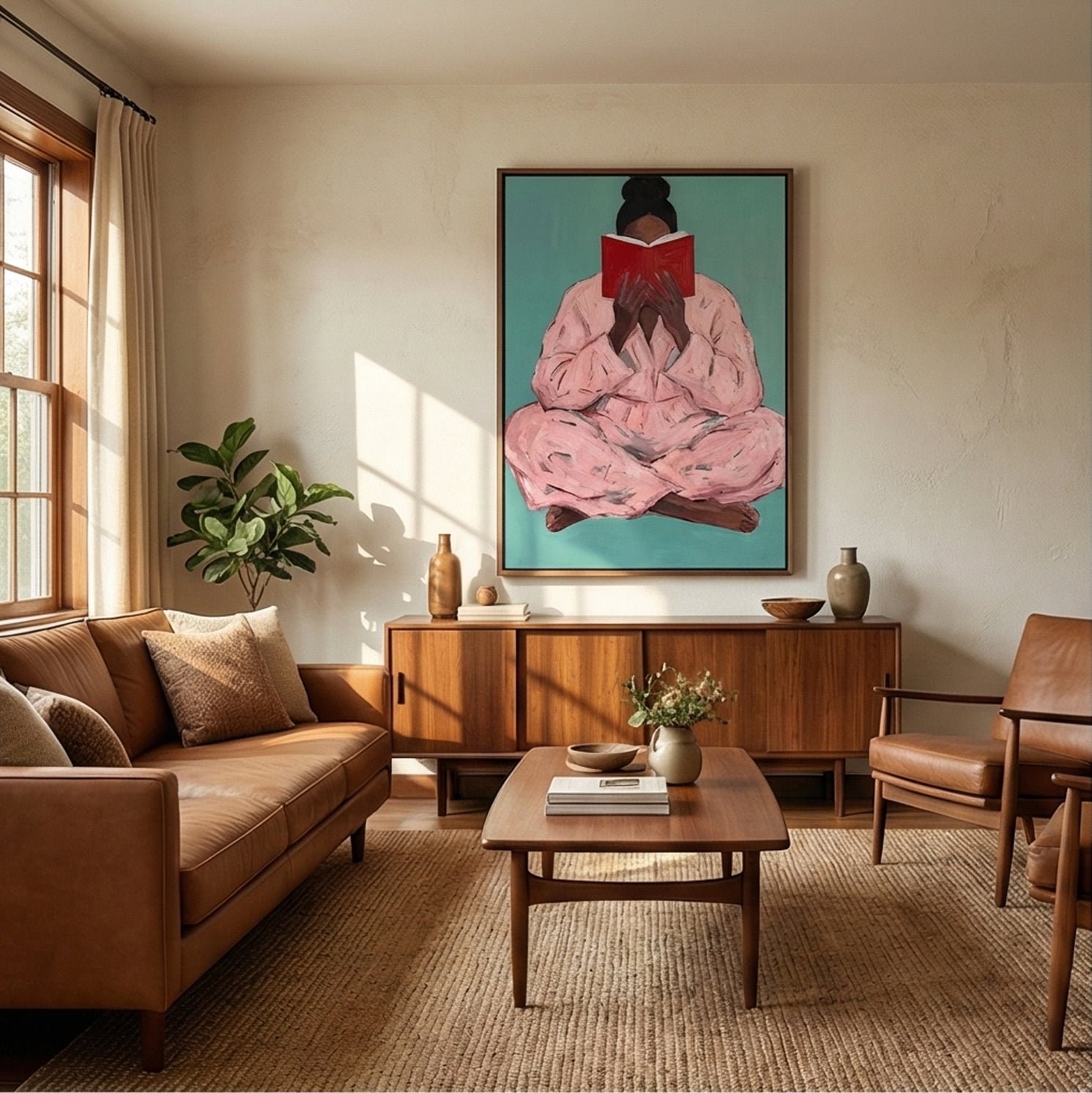 Cozy-Reading in Pink