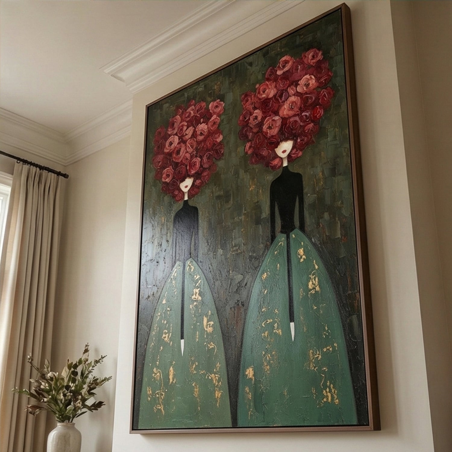 Crimson Floral Sisters – 3