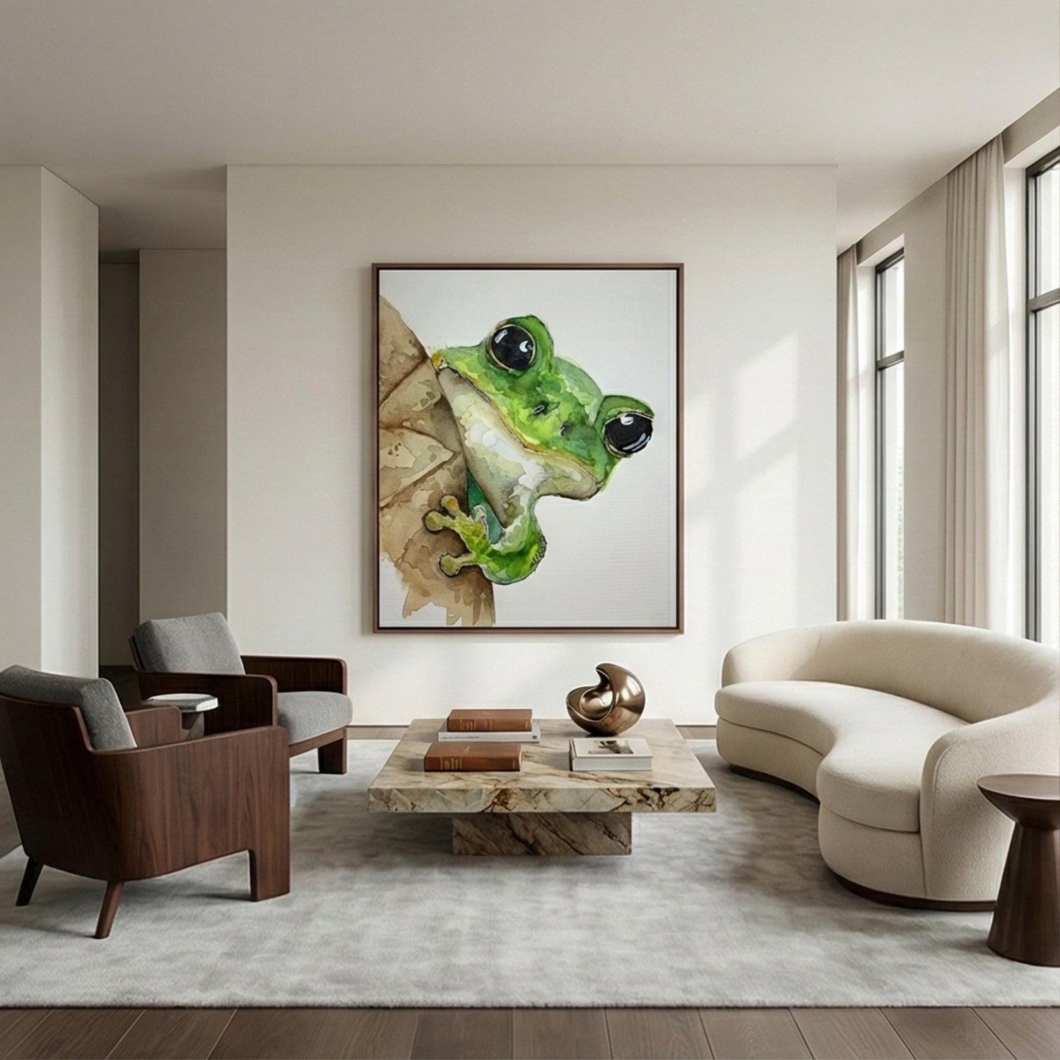 Frog on Bark – 2