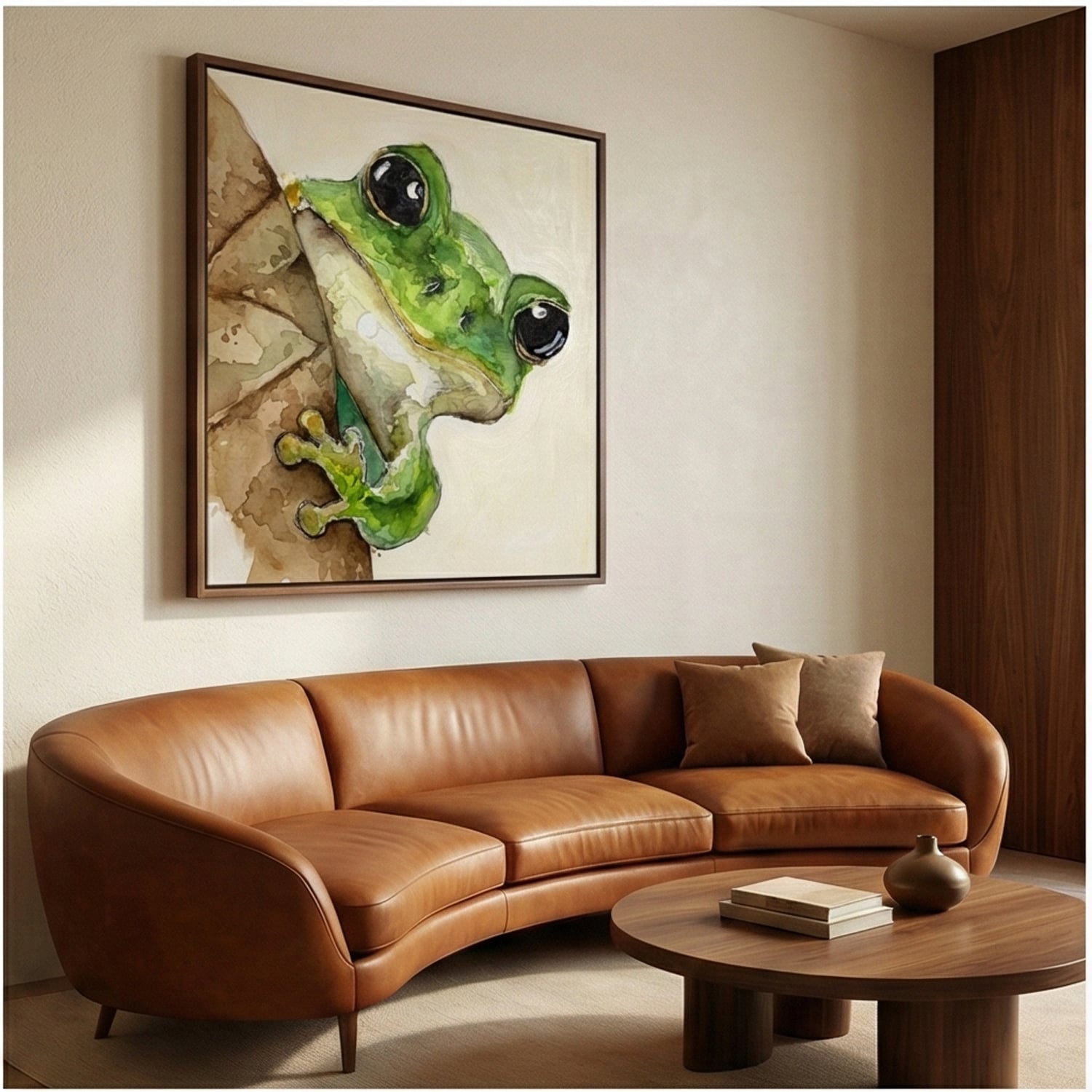 Frog on Bark – 5