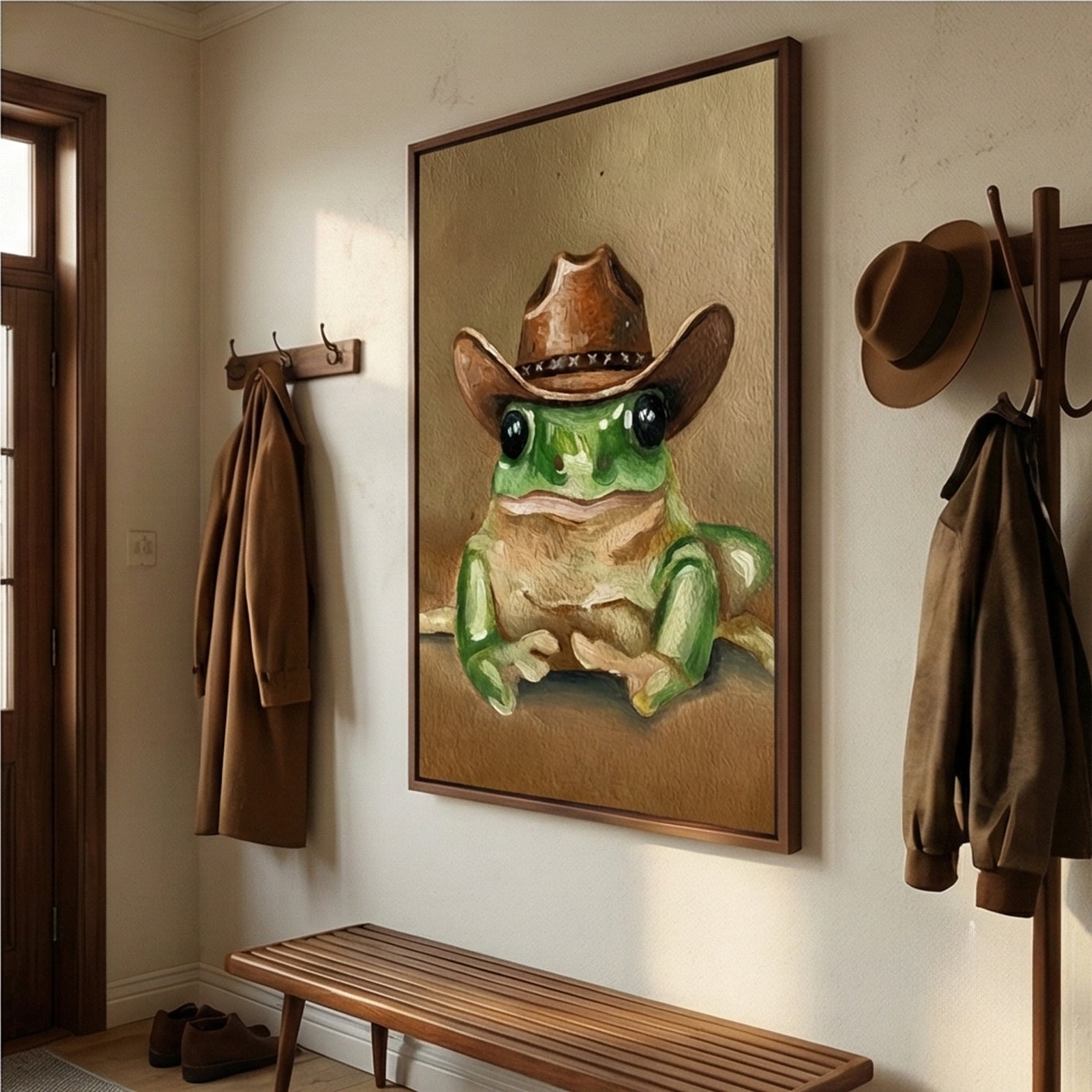 Green Cowboy Frog