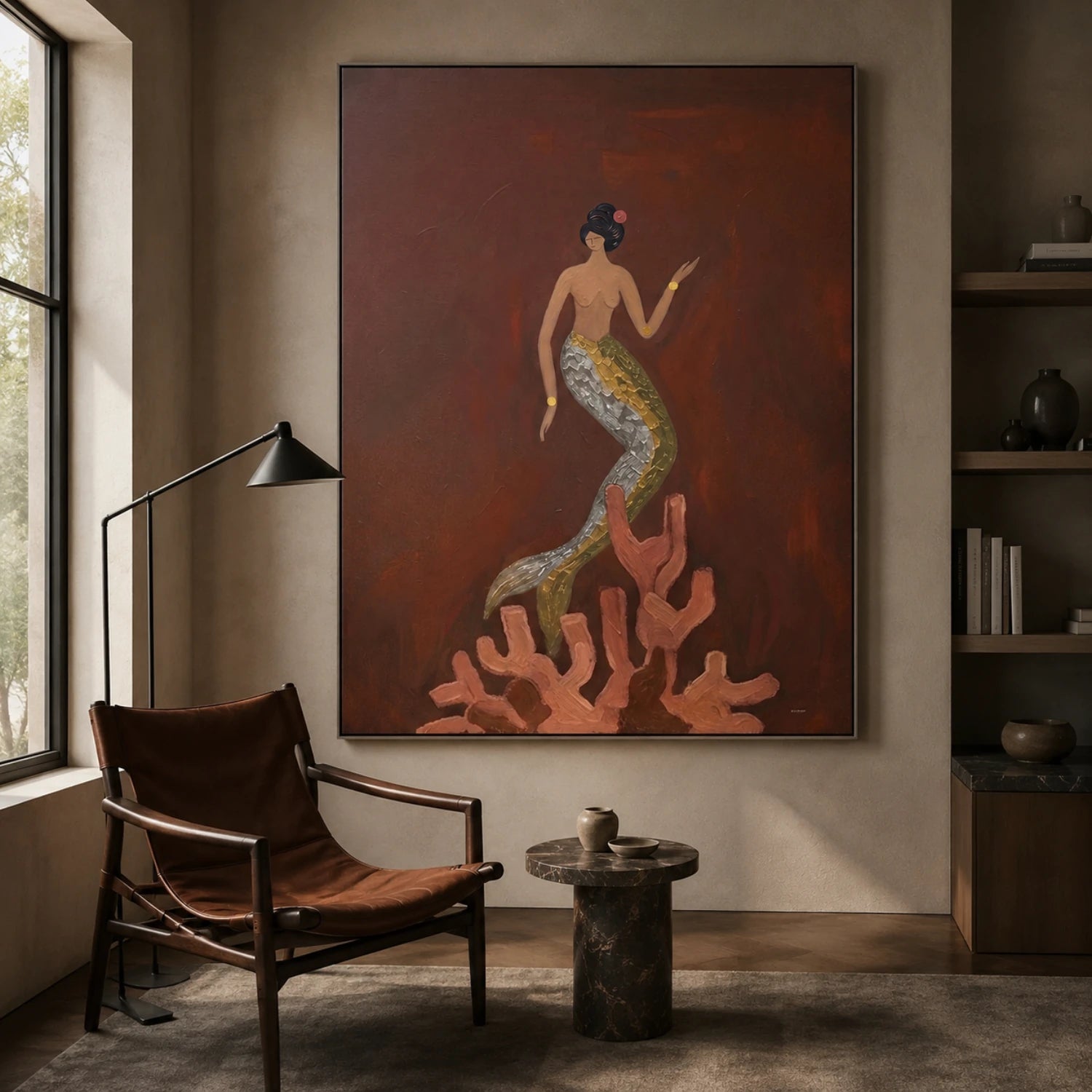 Mermaid Upon Coral – 3