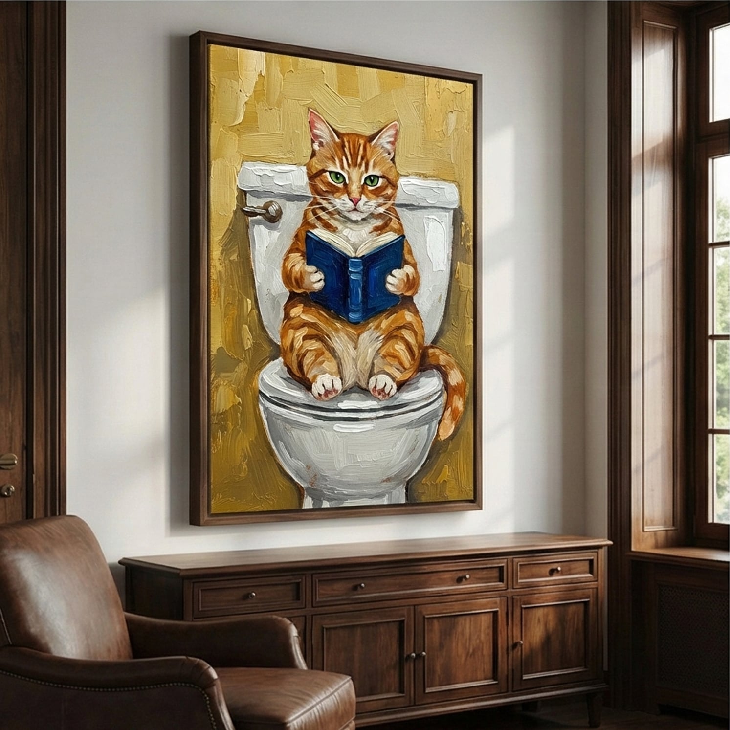 Reading Cat
