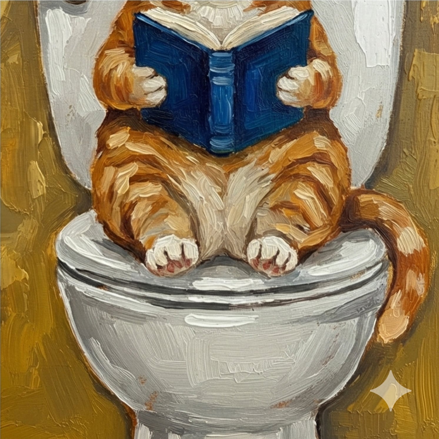 Reading Cat – 2
