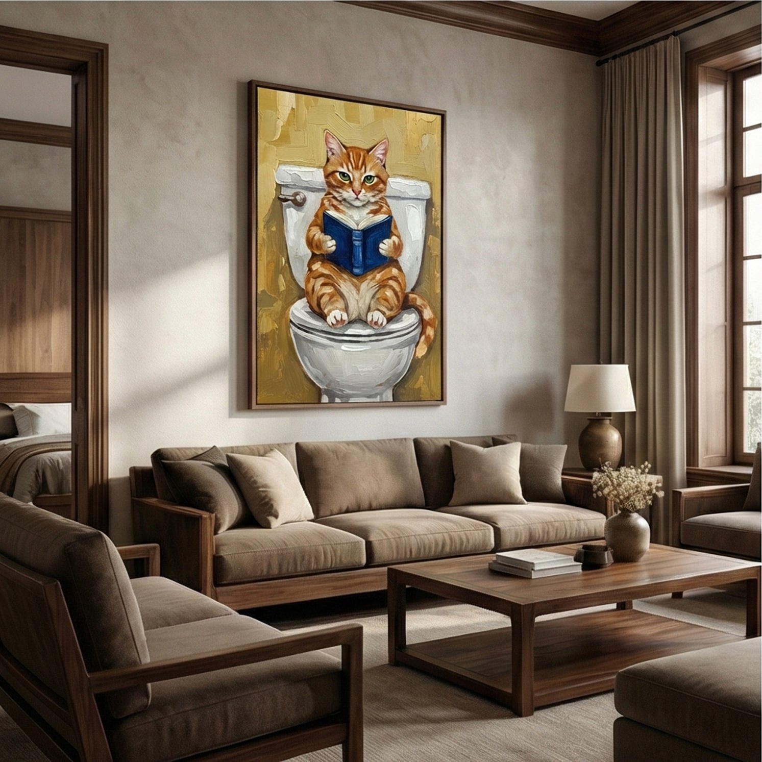 Reading Cat – 3