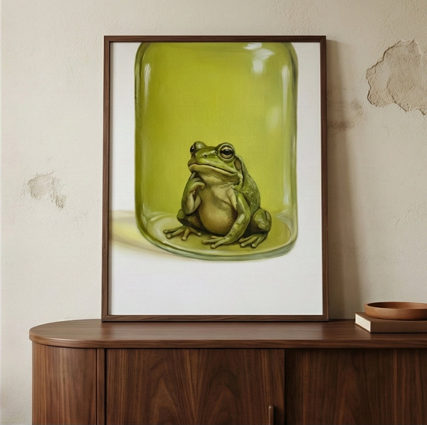 The Contemplative Frog