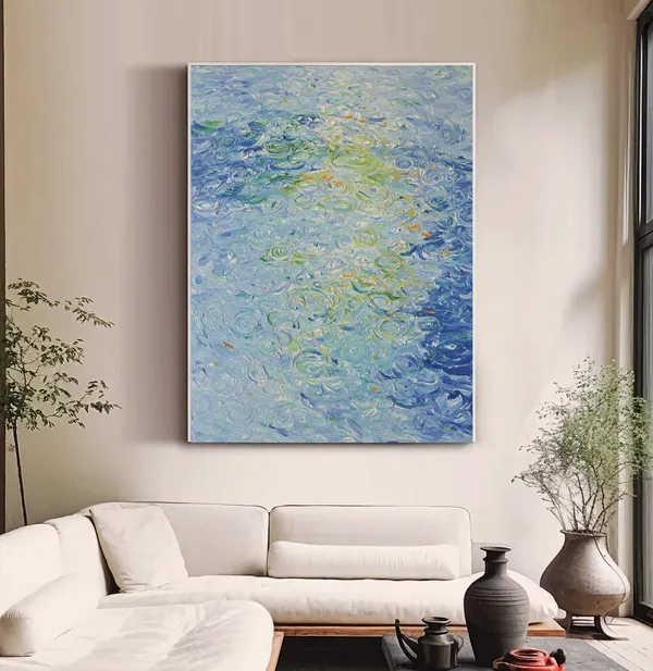 Aqua Swirl Glow
