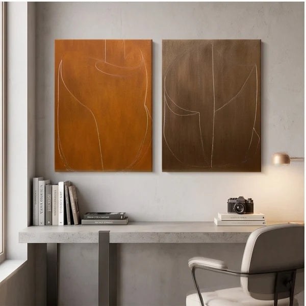 Abstract Line Wall Art – 2