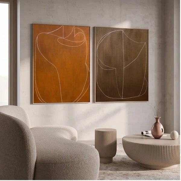 Abstract Line Wall Art – 4