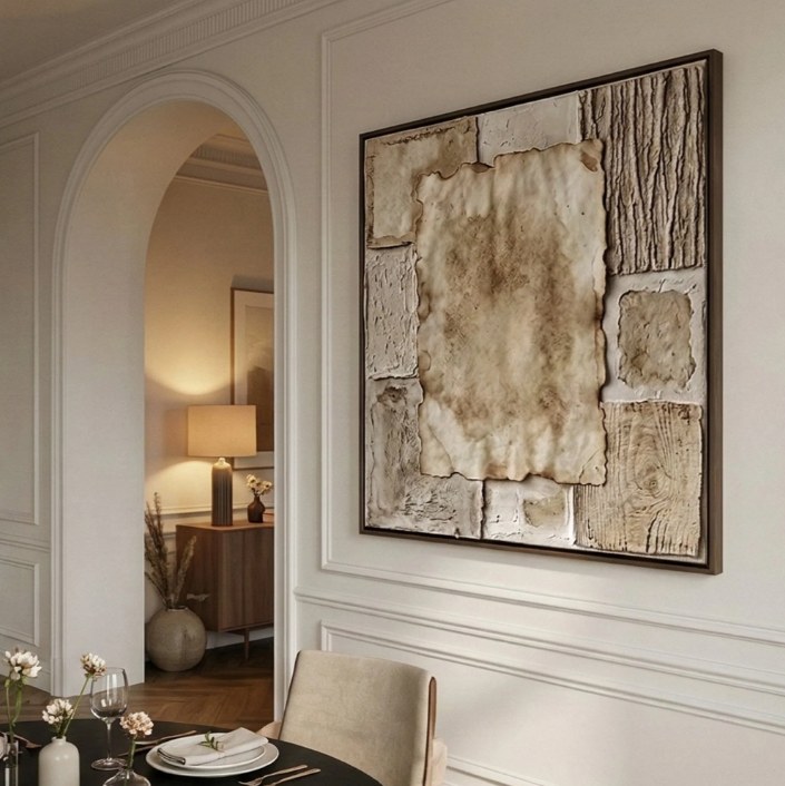 Aged Linen Layers – 2