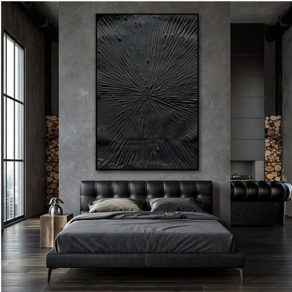 Black Abstract Wall Art – 2