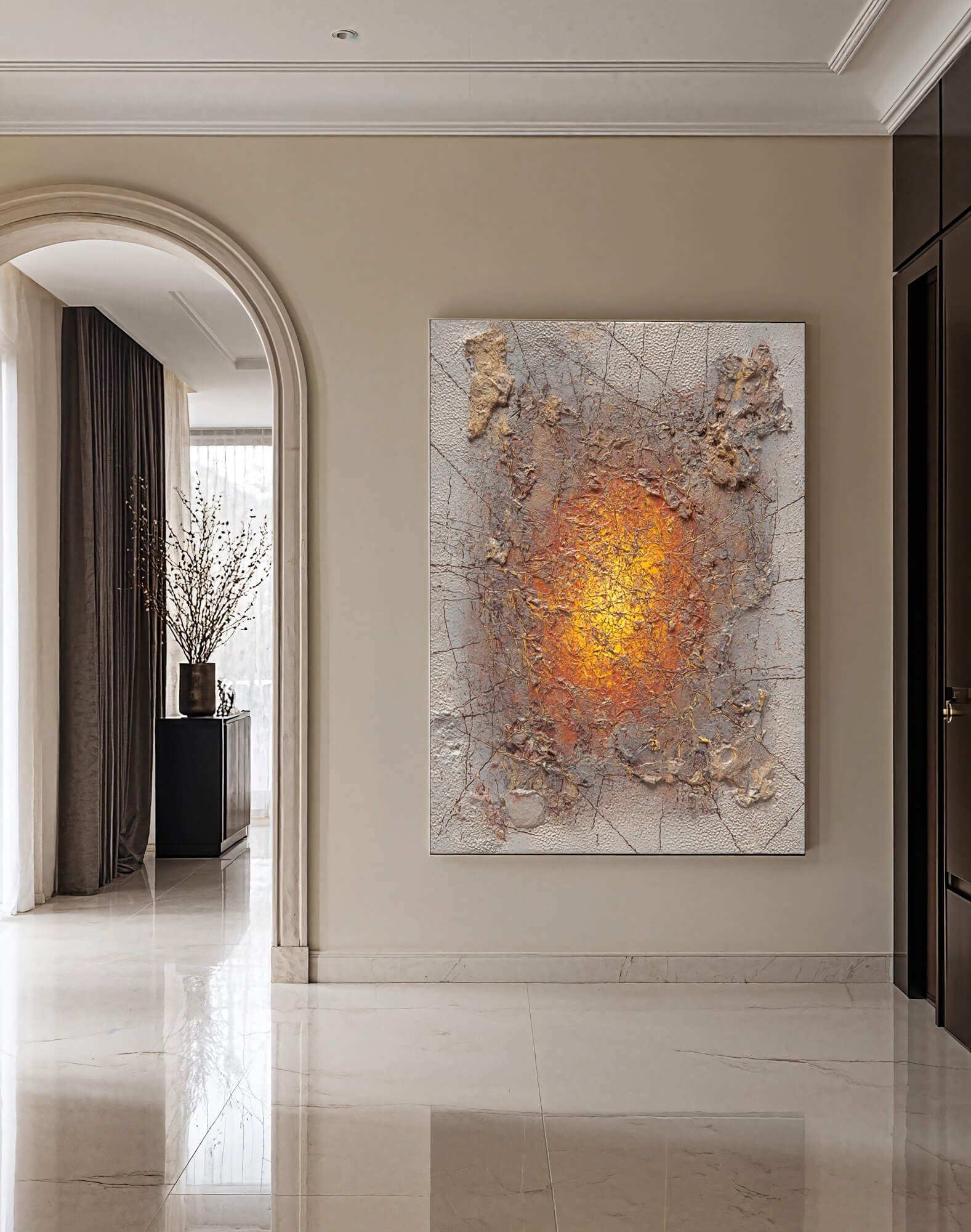 Cracked Amber Burst – 4