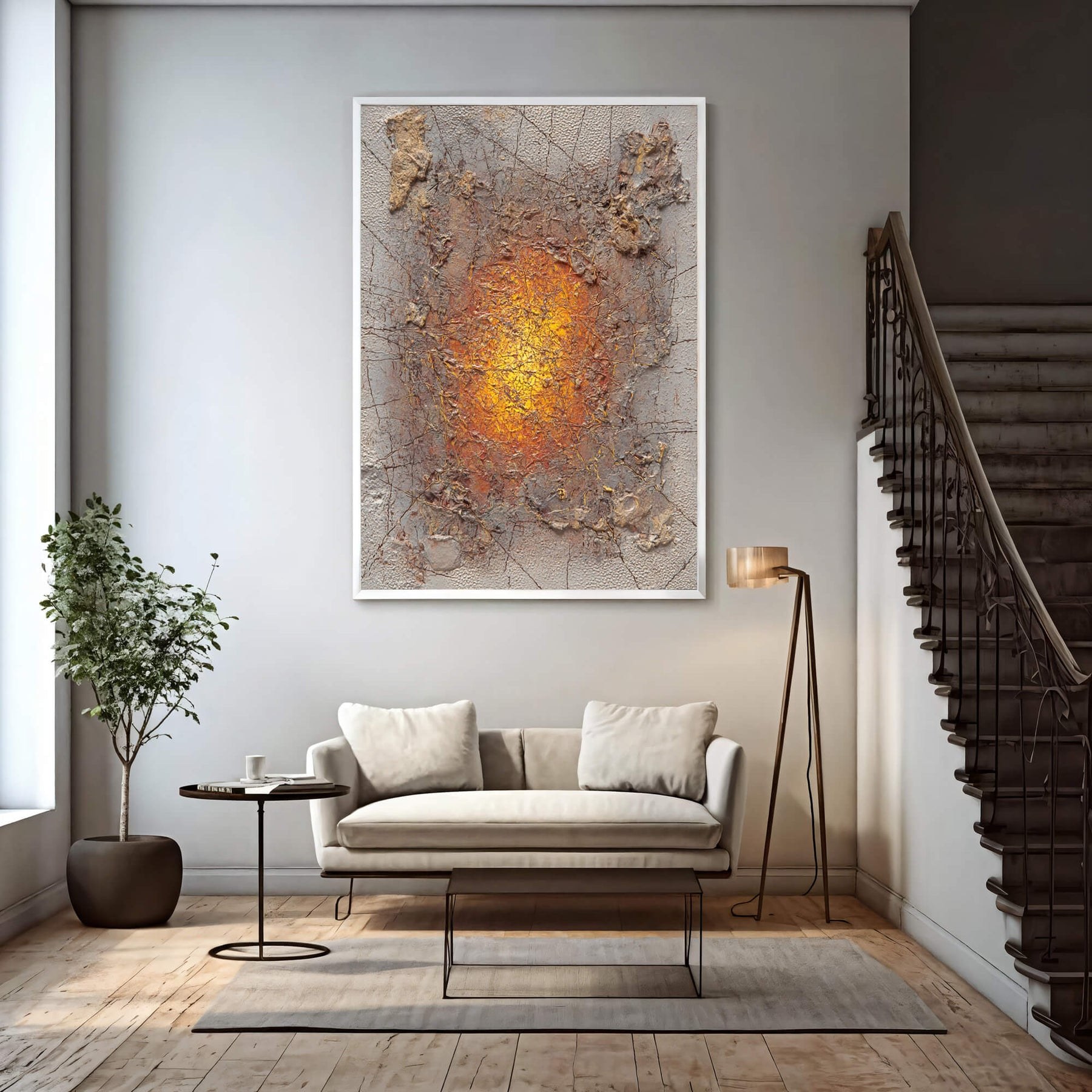Cracked Amber Burst – 5
