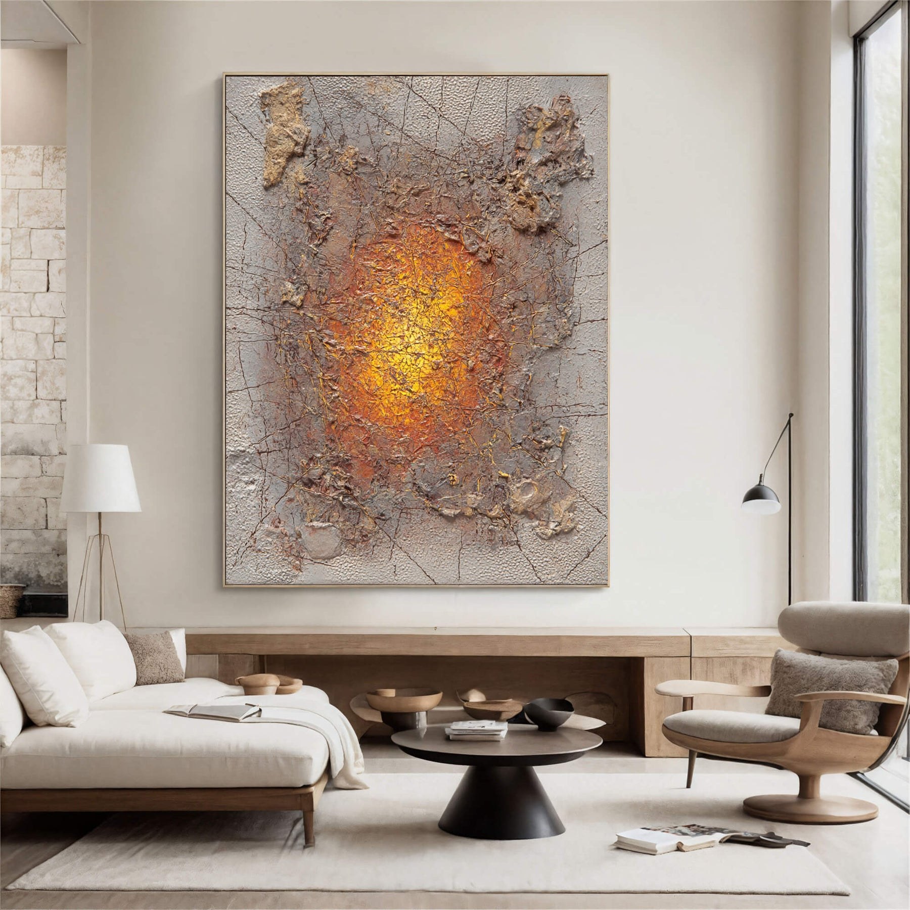 Cracked Amber Burst – 6