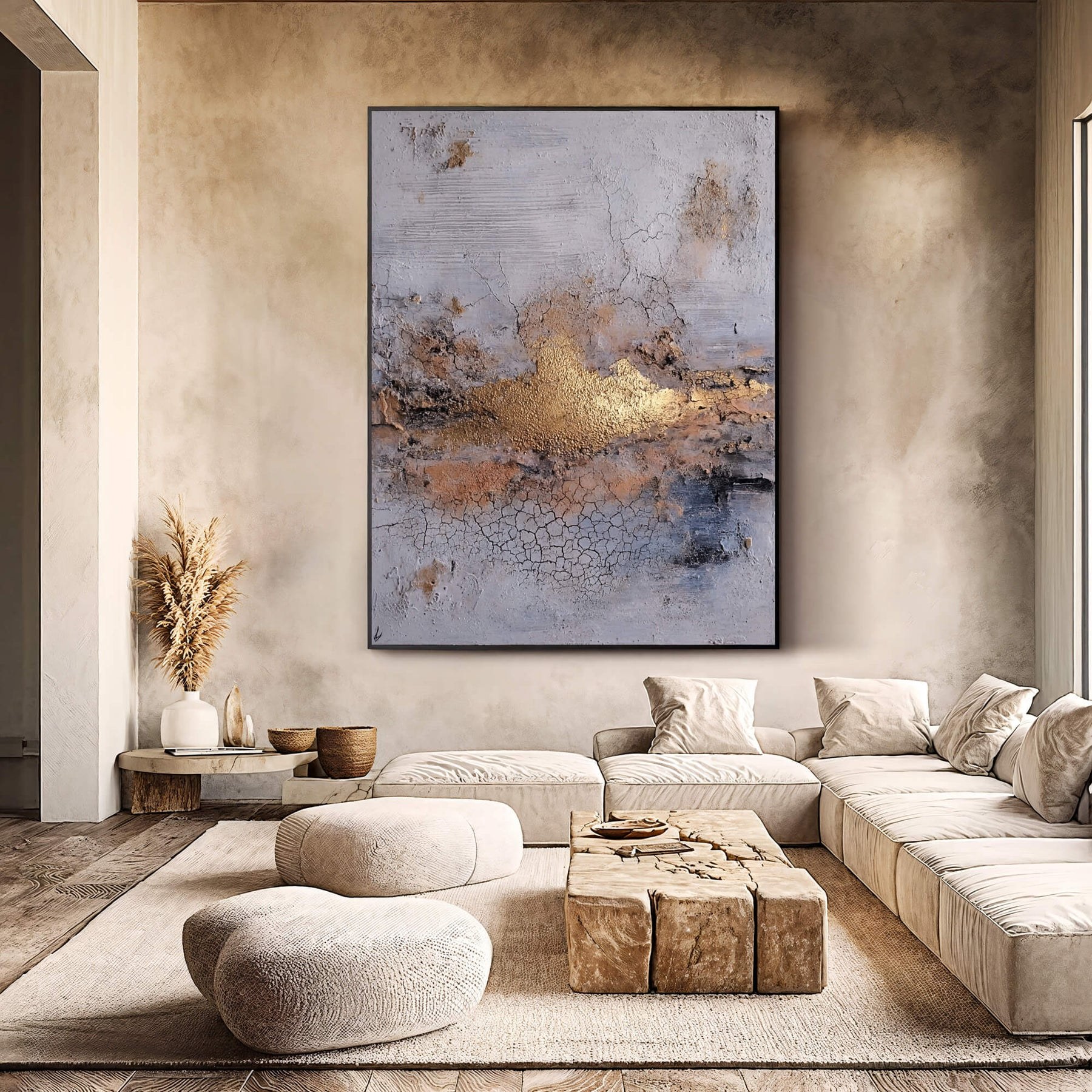 Cracked Gold Horizon – 3