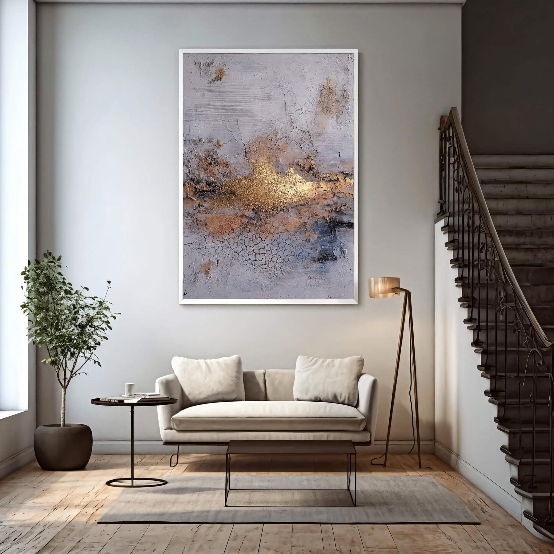 Cracked Gold Horizon – 8