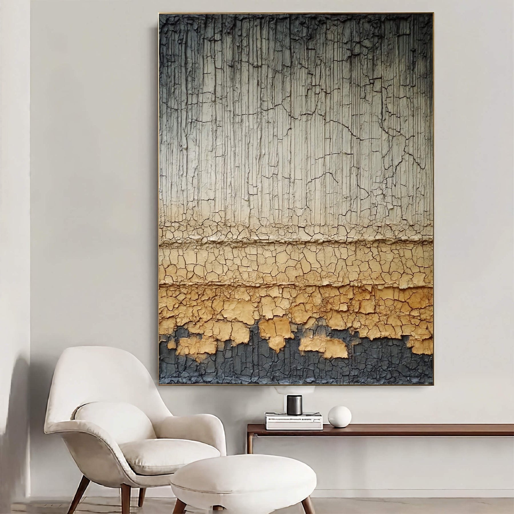 Cracked Layered Strata – 4