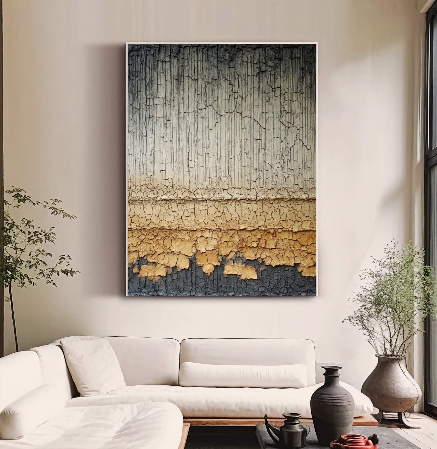 Cracked Layered Strata – 6