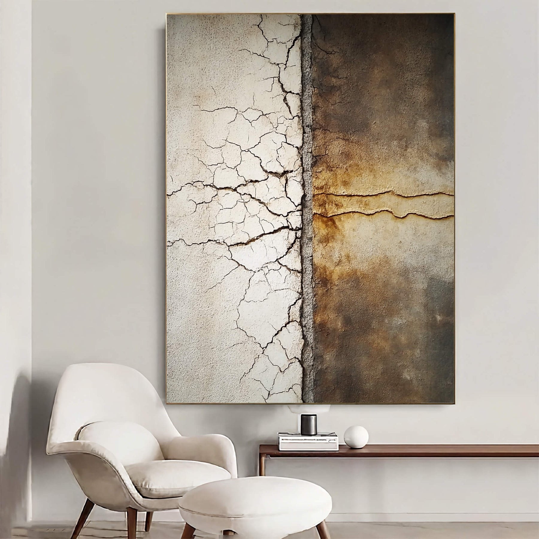 Cracked Wall Divide – 4