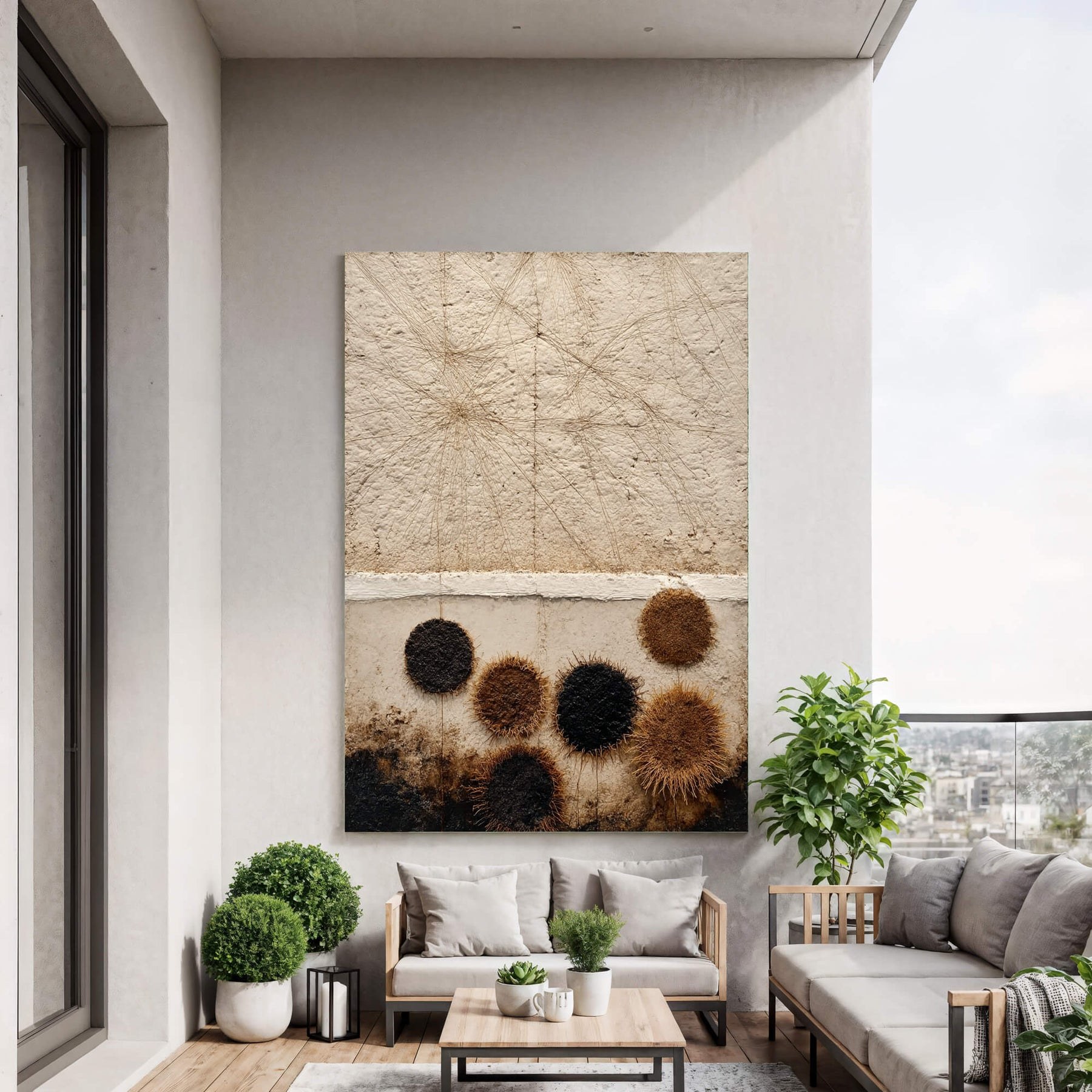 Fibrous Circle Textures – 5