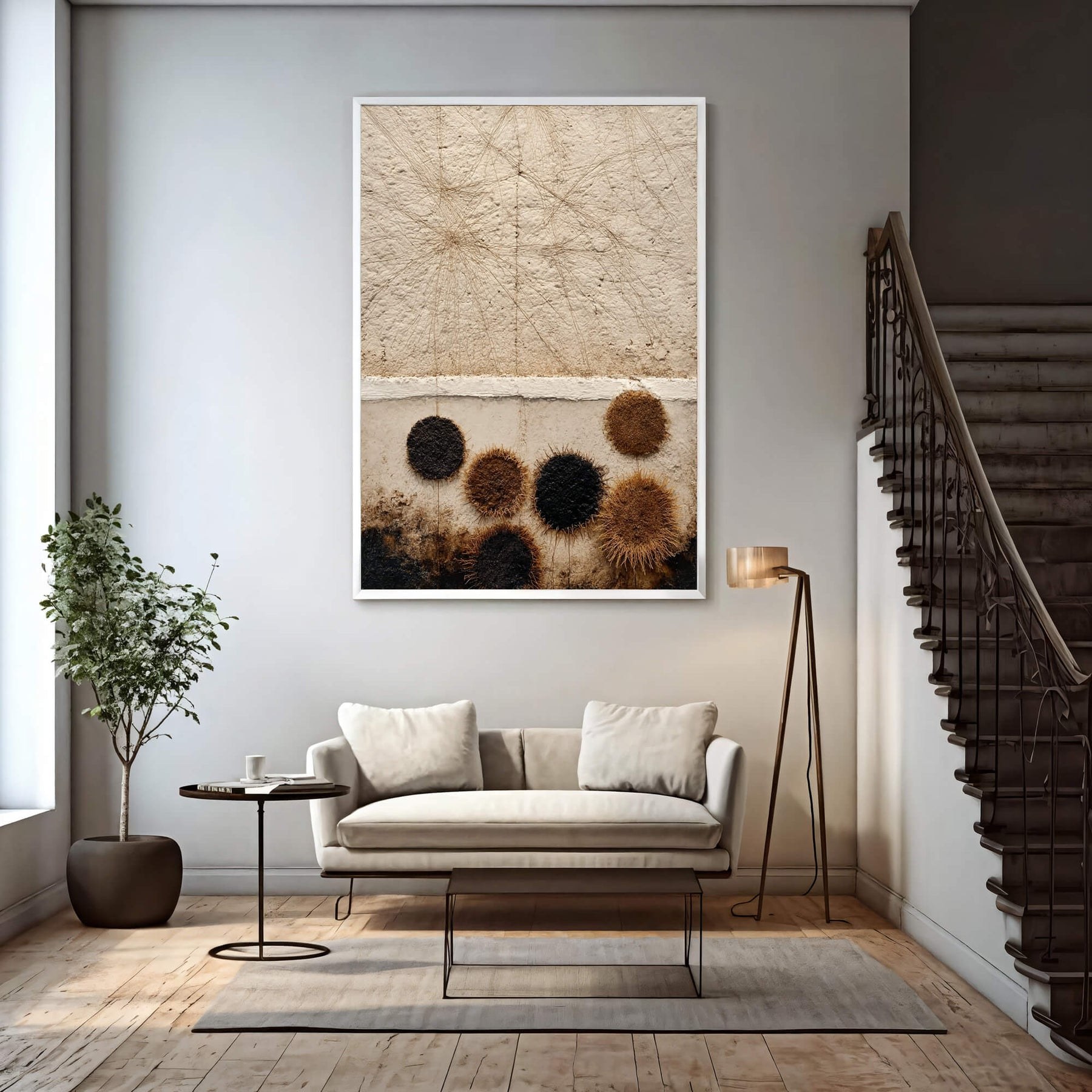 Fibrous Circle Textures – 6