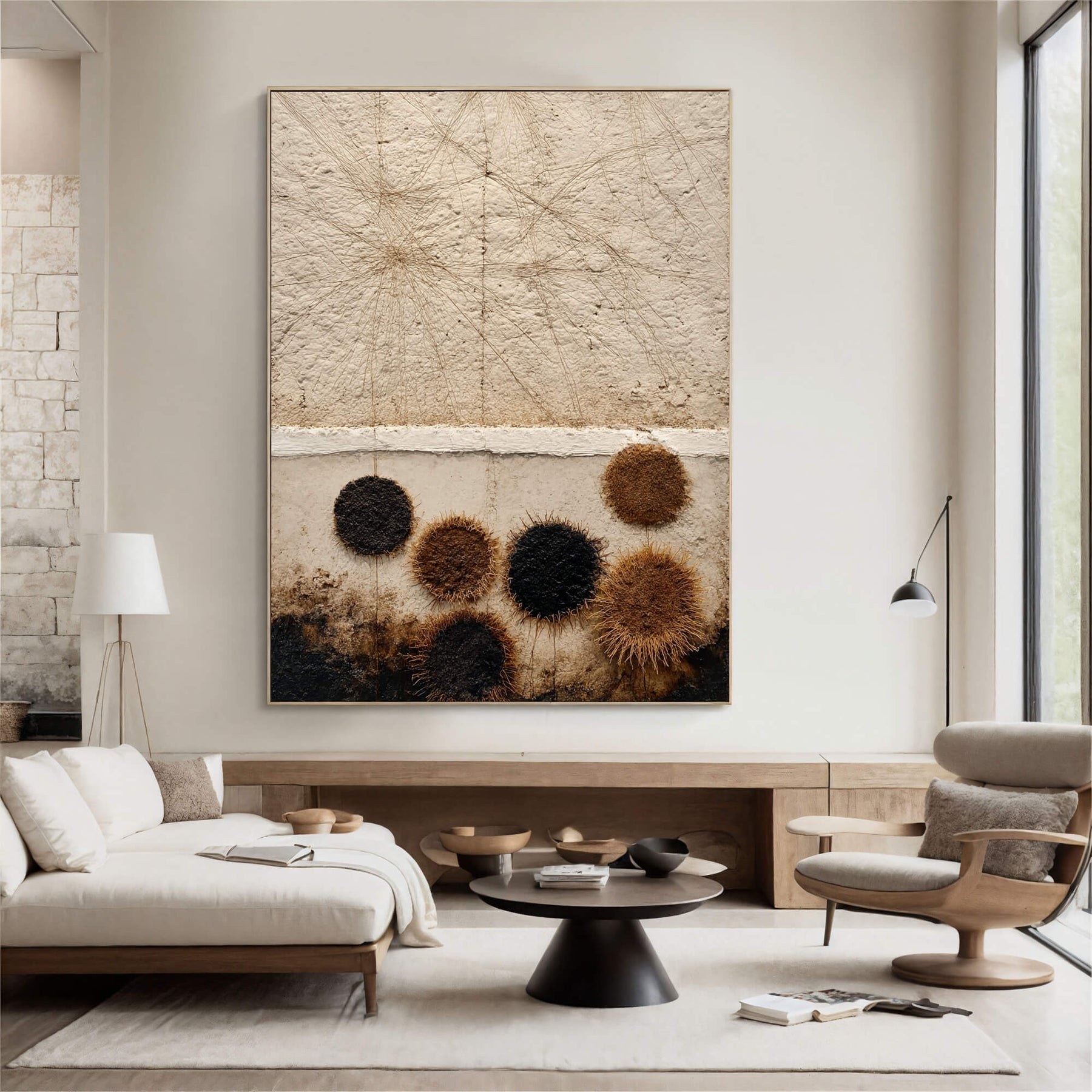 Fibrous Circle Textures – 8