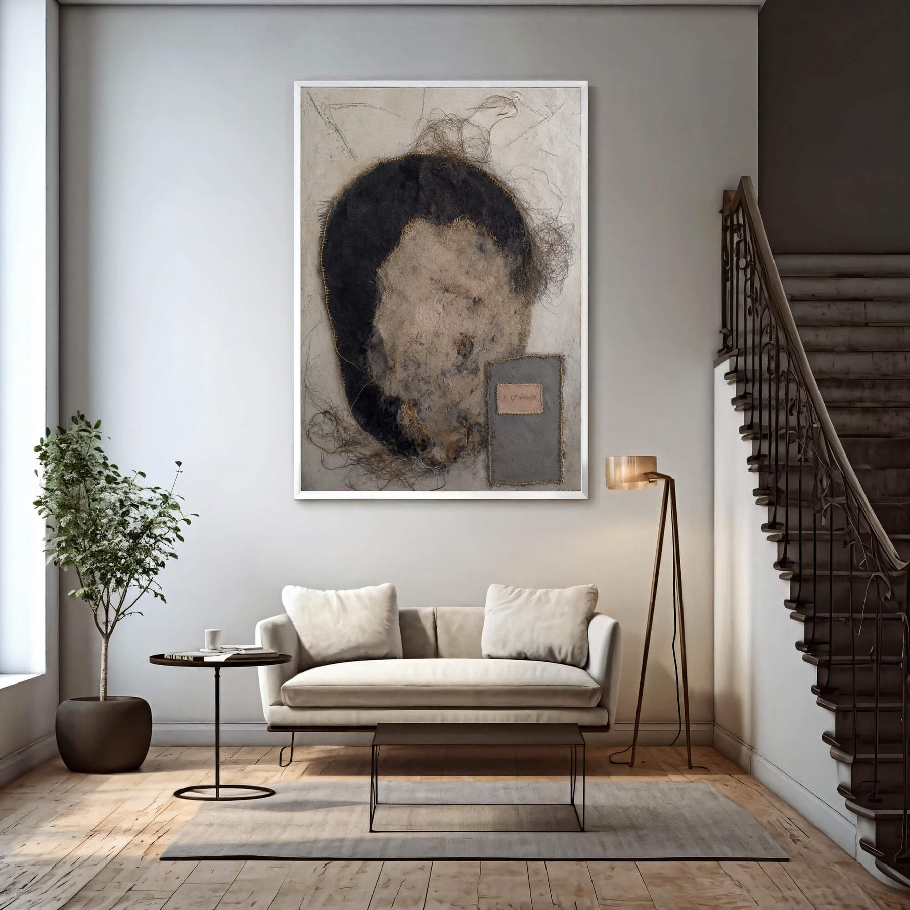 Frayed Fiber Portrait – 5