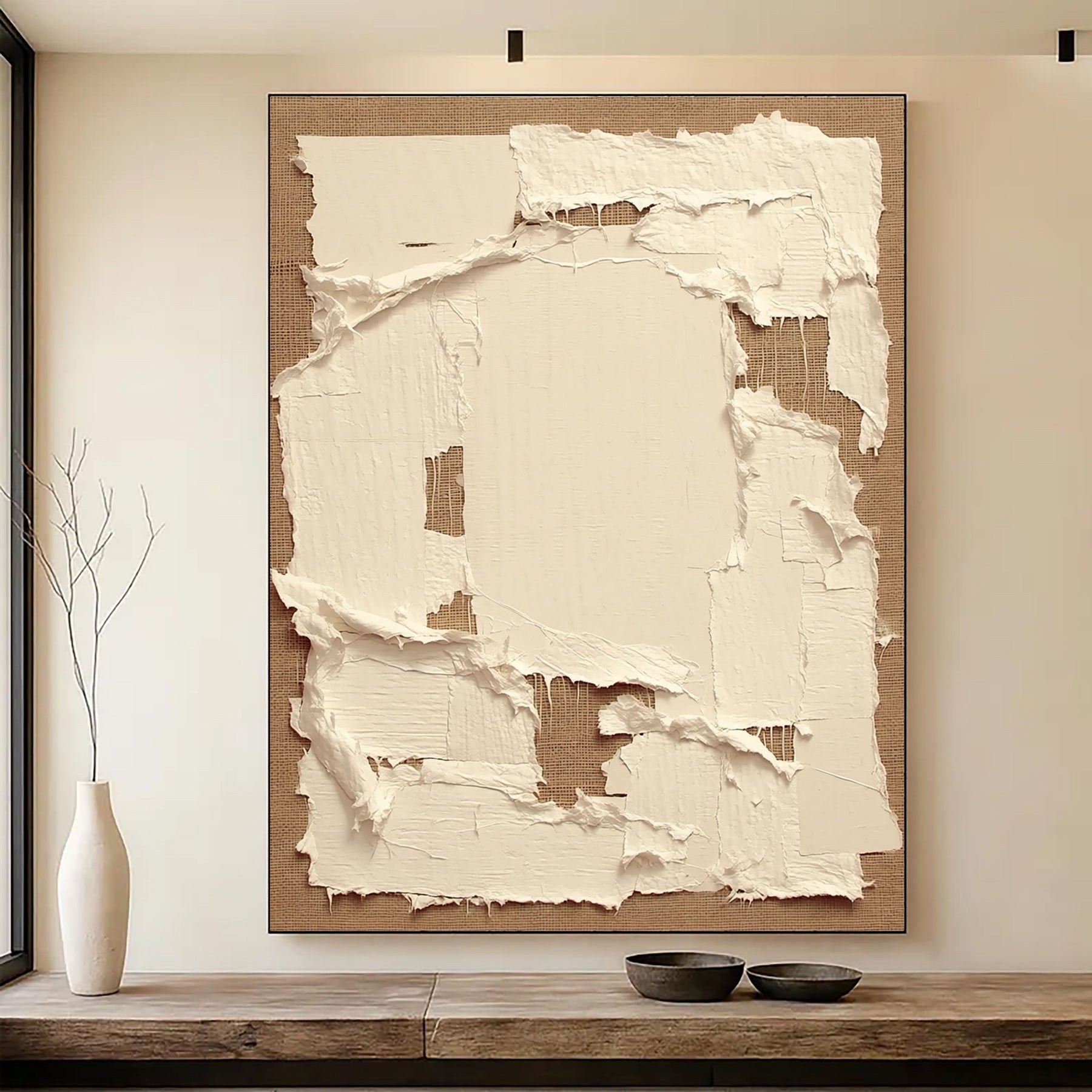 Frayed Linen & Plaster