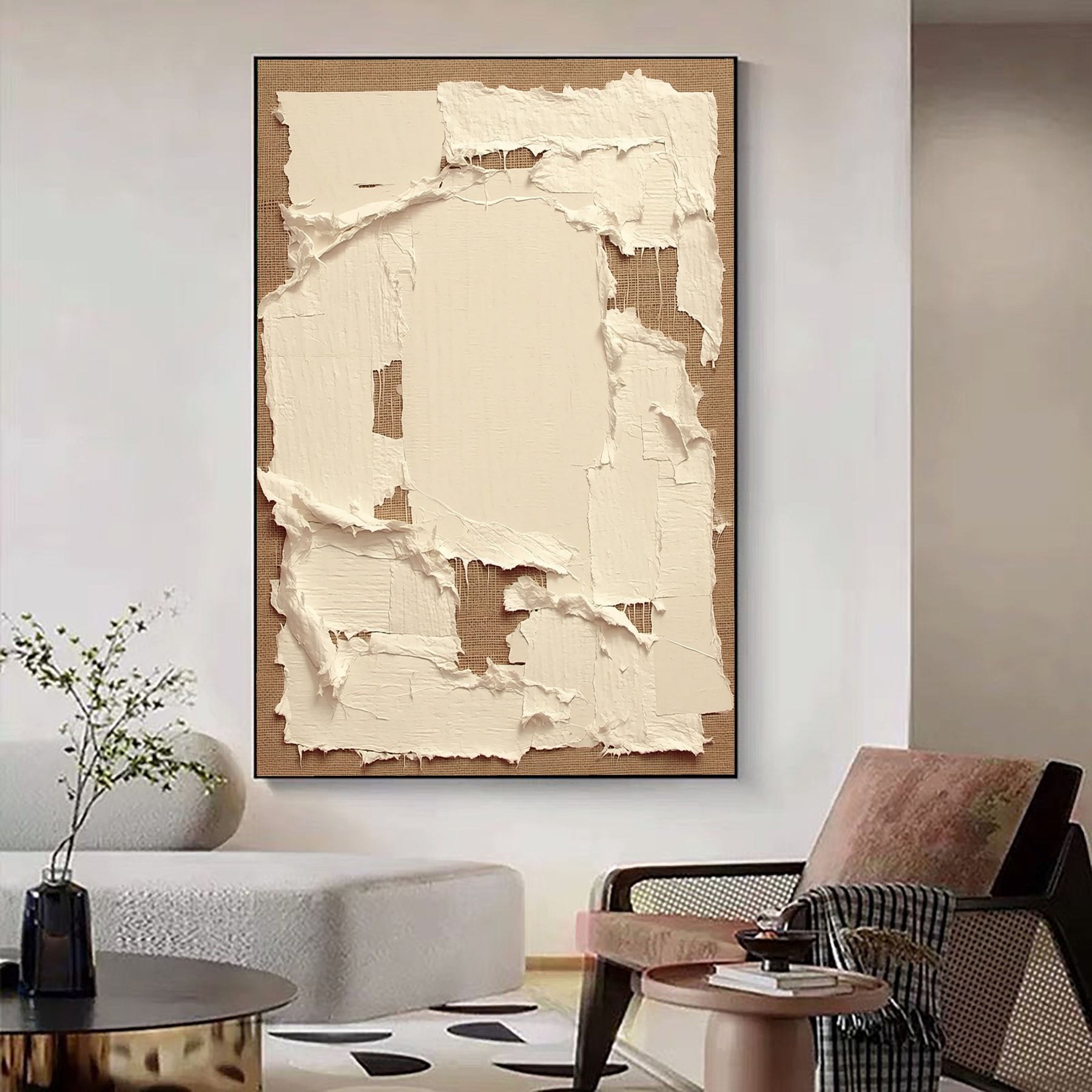 Frayed Linen & Plaster – 2