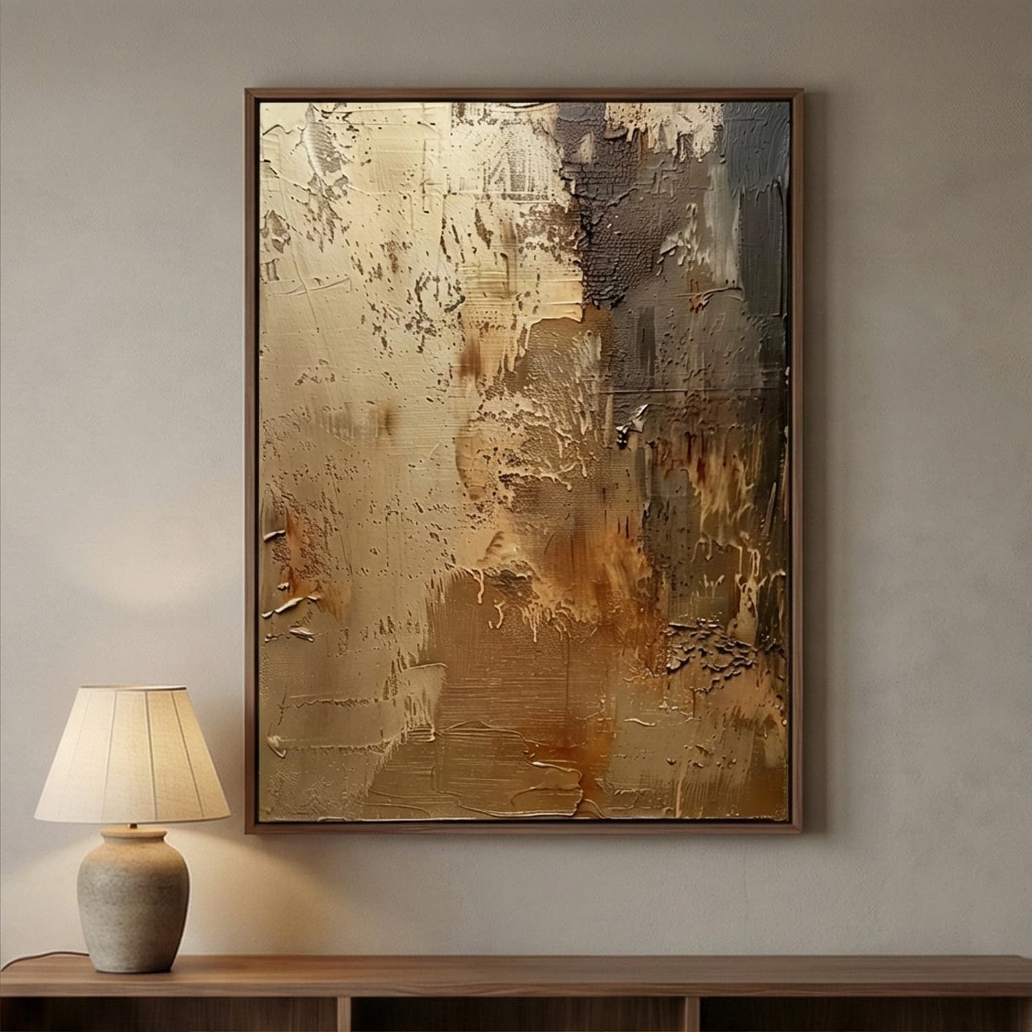 Golden Texture Flow
