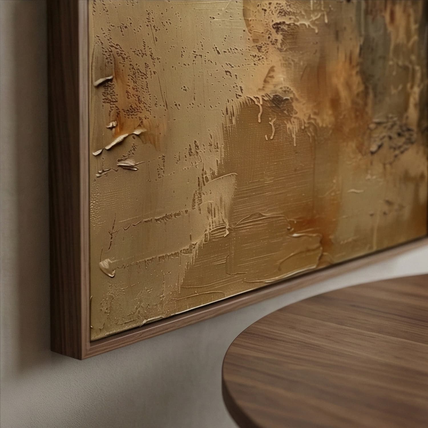 Golden Texture Flow – 6