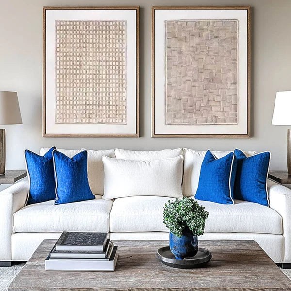 Neutral Abstract Canvas Set – 5