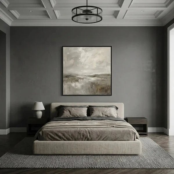 Neutral Abstract Landscape Wall Art – 5