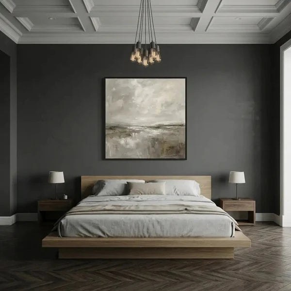 Neutral Abstract Landscape Wall Art – 6