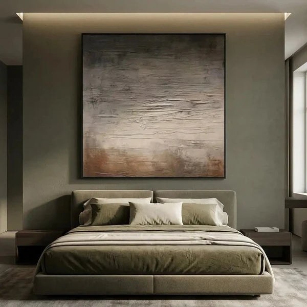 Neutral Textured Abstract Wall Art – 3