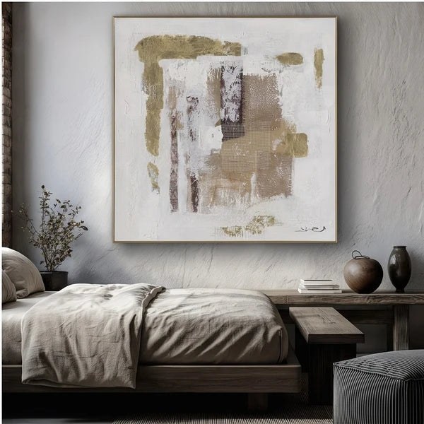 Pink Neutral Neutral Abstract Wall Art – 2