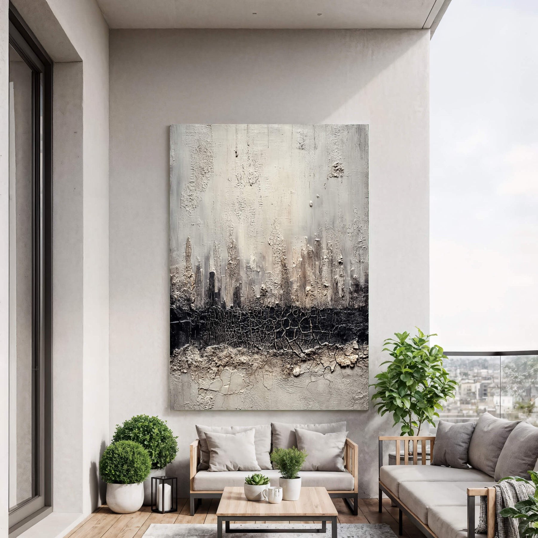 Raw Darkened Strata – 7