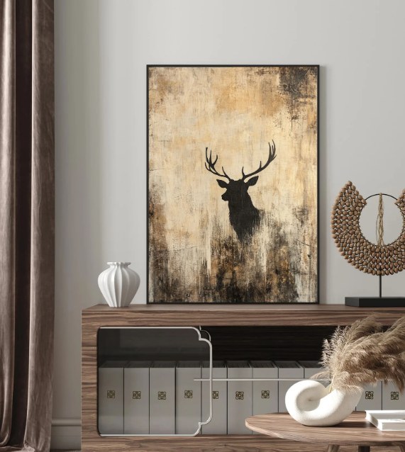 Rustic Silhouette Stillness