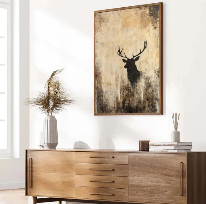 Rustic Silhouette Stillness – 2