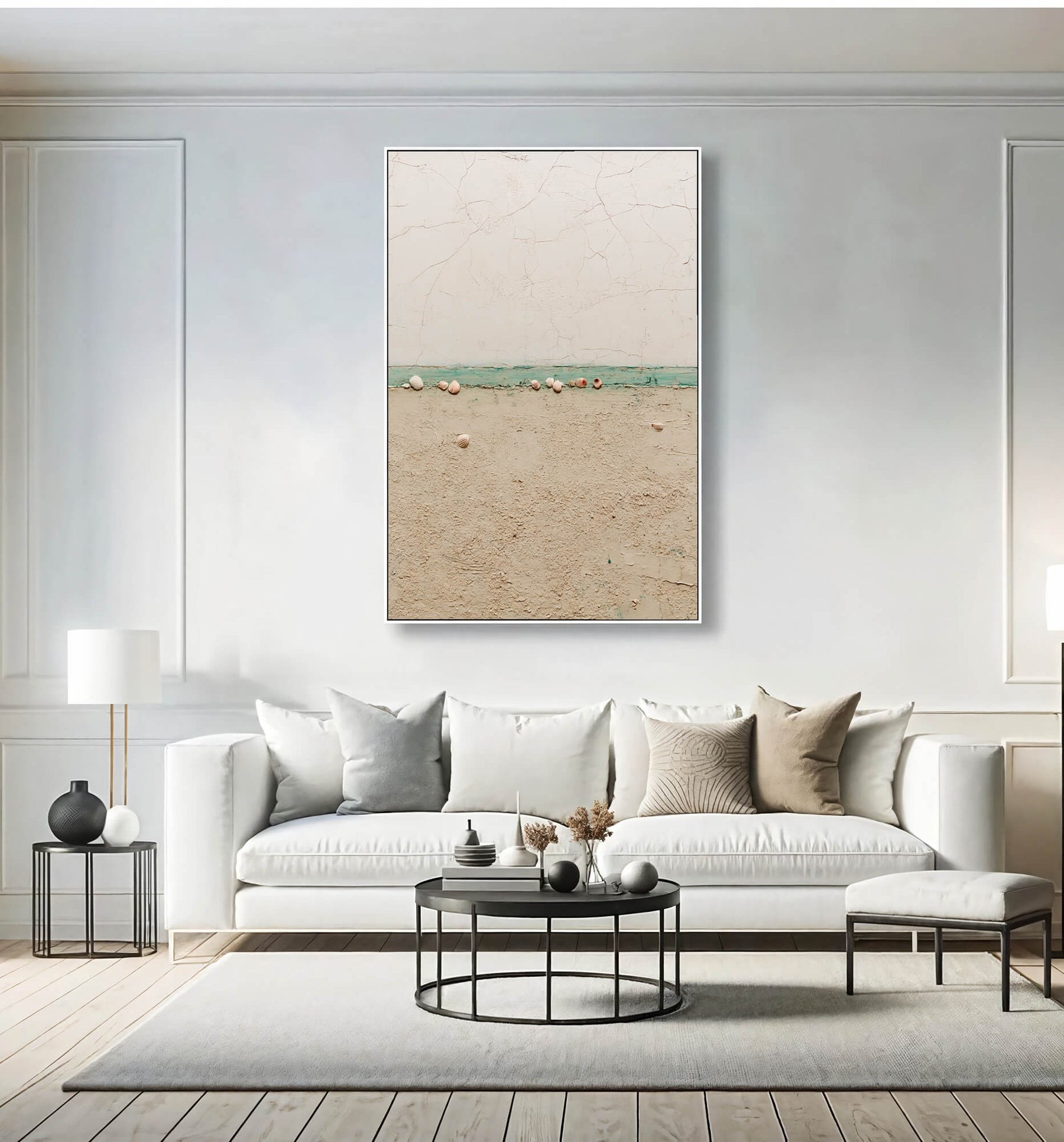 Seashell Cracked Shore – 2