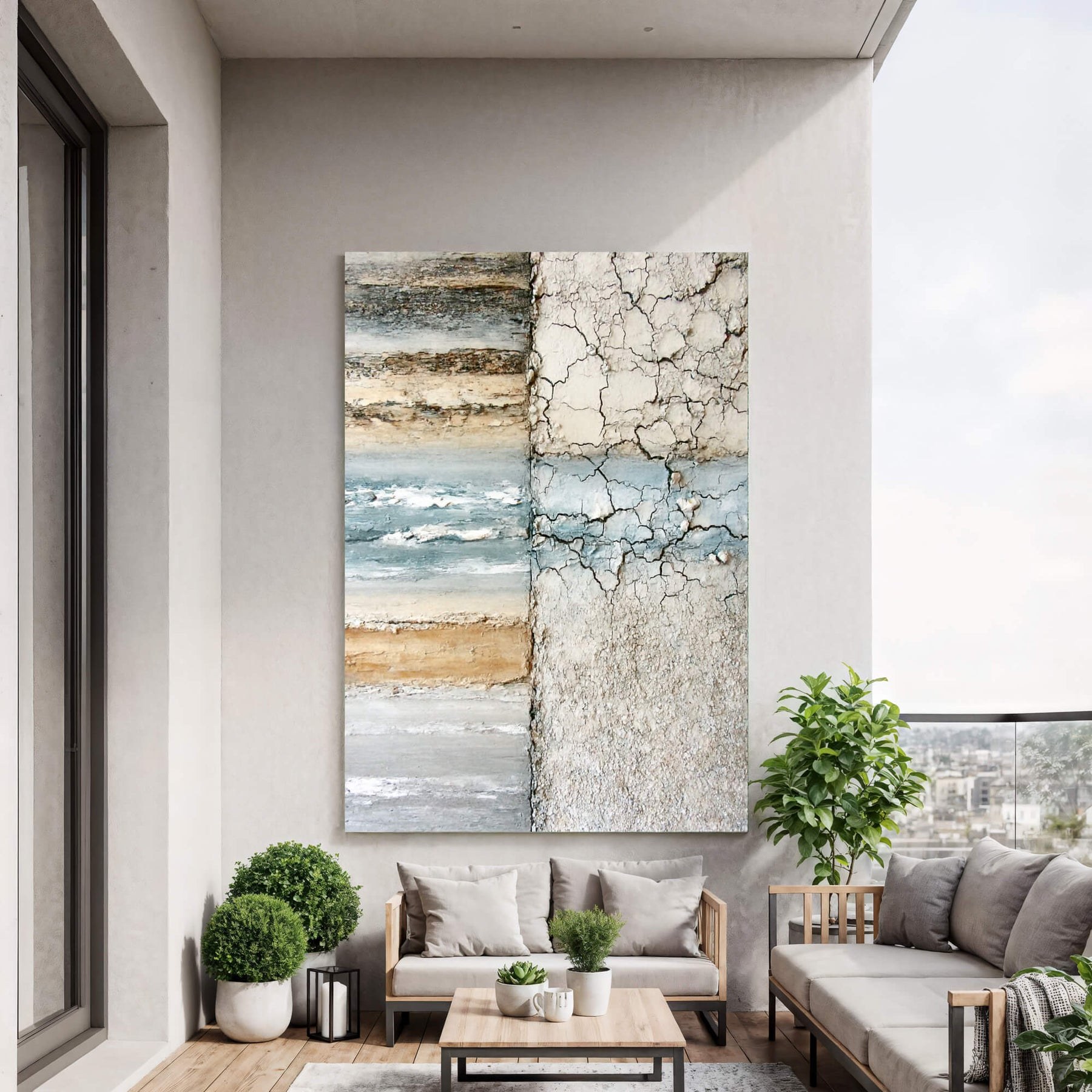 Stratified Cracked Earth – 6