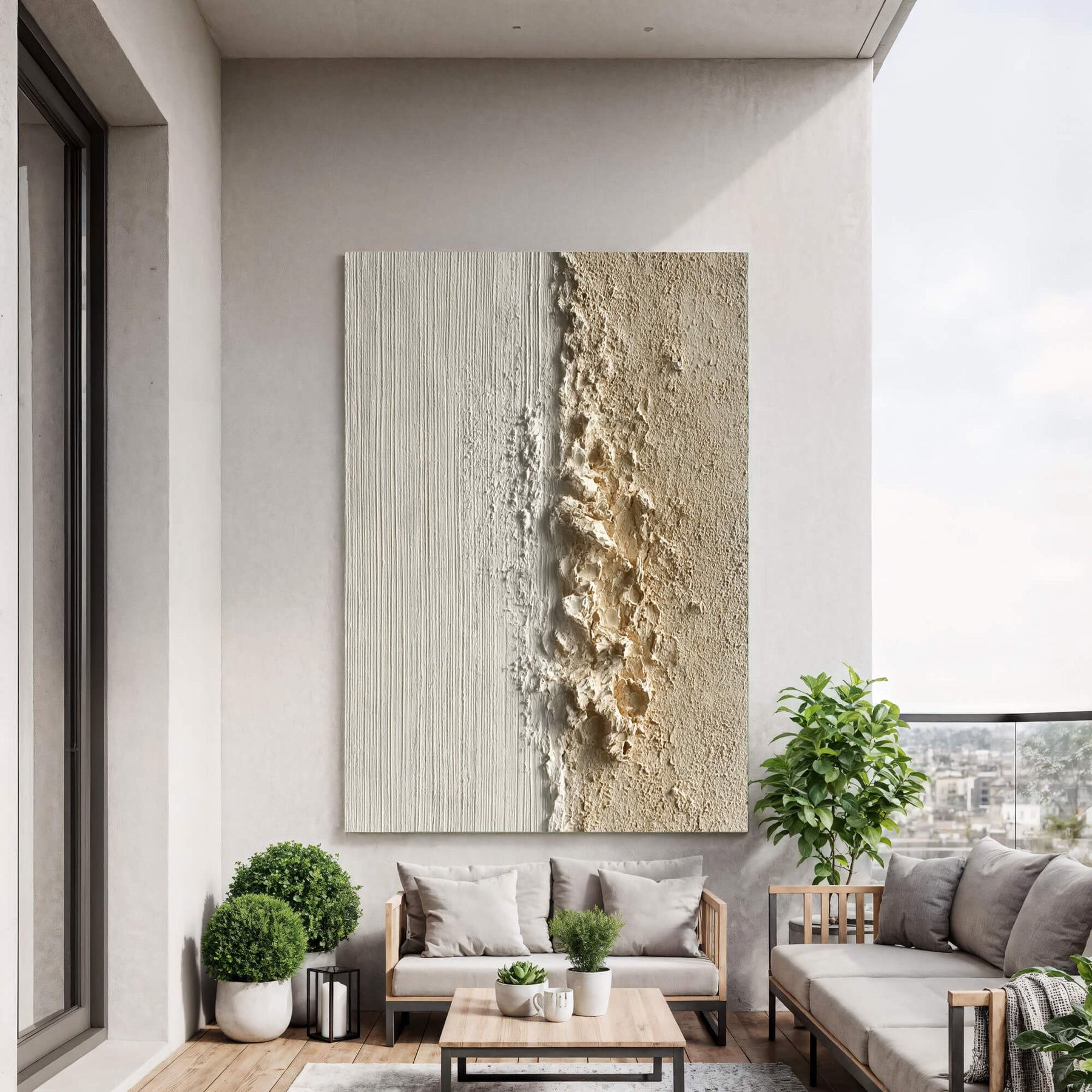 Textured Plaster Divide – 4