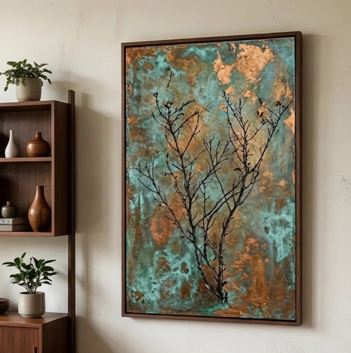 Wabi-Sabi Art Verdigris