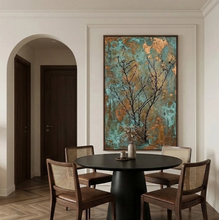 Wabi-Sabi Art Verdigris – 5
