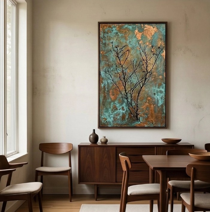 Wabi-Sabi Art Verdigris – 8